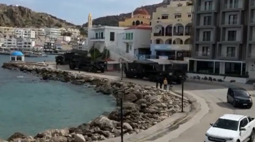 Patriot Κάρπαθος: Έφτασαν στο νησί τα συστήματα αεράμυνας