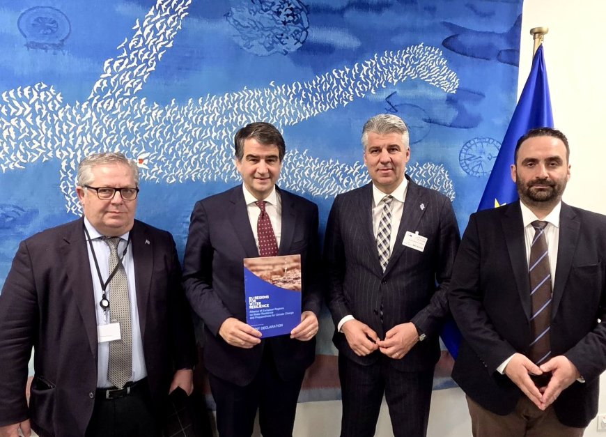 Η Περιφέρεια ΑΜ-Θ παρούσα στον ευρωπαϊκό διάλογο για τη βιώσιμη διαχείριση των υδάτινων πόρων και την προσαρμογή στην κλιματική αλλαγή