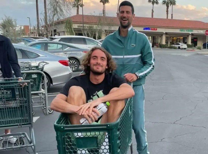 Τσιτσιπάς – Τζόκοβιτς Indian Wells: Ενώνουν τις δυνάμεις τους και θυμούνται τα παλιά