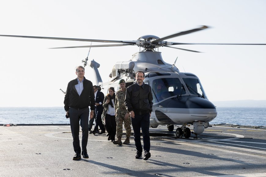 Μητσοτάκης – Κύπρος: «Γράφετε Ιστορία» είπε ο Κύπριος πρόεδρος