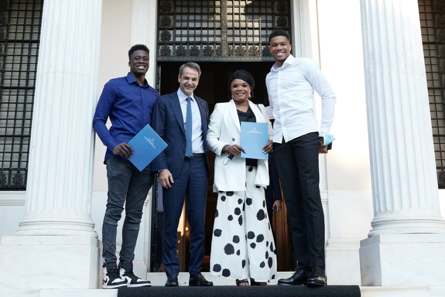 Αντετοκούνμπο – Μητσοτάκης: «Ο Γιάννης ενσαρκώνει τις κοινές μας αξίες»