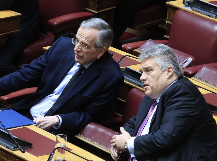 Σαμαράς – Παπασταύρου: “Η ανησυχία μου δεν είναι επιλογή, είναι πράξη συνείδησης”